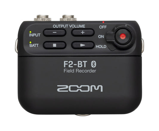 Zoom F2-BT kenttätallennin bluetoothilla, musta - Aron Soitin